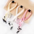 1PC Mask Hanging Rope Face Mask Lanyard Disposable Beige. 