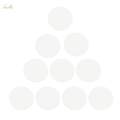10psc Lots Watch Crystal 1.0mm Thick Flat Clear Glass 30mm 30mm. 