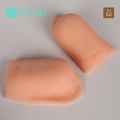 Unisex Invisible Height Increase Socks Heel Pads Silicone Insoles Foot Massage. 