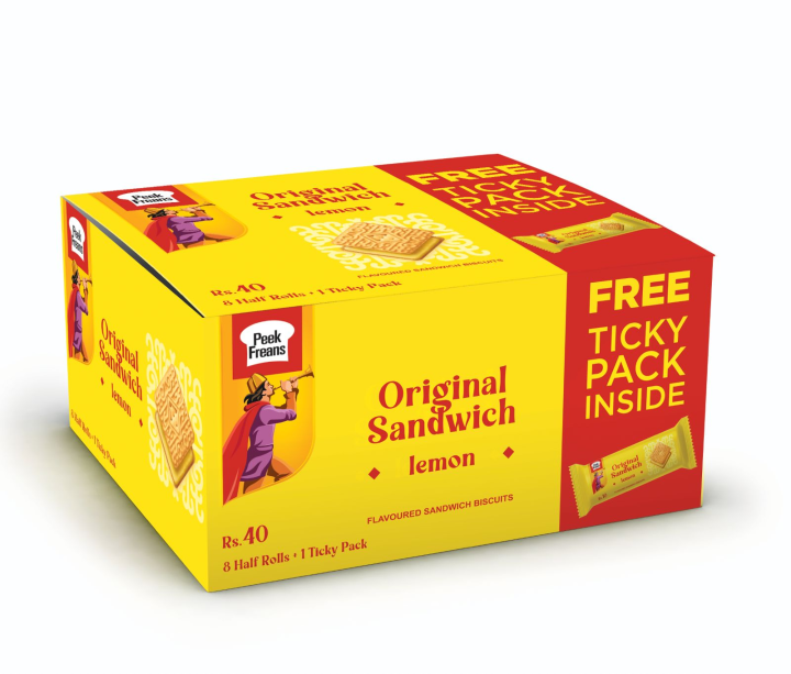 Peek Freans Lemon Sandwich Half Roll