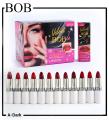 BOB Velvet Pack of 12 New Ultra Resistance Master Precise Lipstick Lightweight Texture Matte Dark & Light Lipstick. 