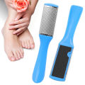 Hard and Dead Skin Removal Callus Remover Foot Scrubber (Random Color), Professional Double Sided Foot Scraper Steel for Pedicure Filler, Heel Rasp Exfoliator Foot Care Tool for Remove Corns, Rough Crack. 