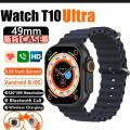 T10 Ultra Smartwatch 2.09inch HD Big Screen Magnetic Wireless Charging Wacth 8 49mm Smart Watch Bluetooth Call Sleep Monitor Men Women Watch. 