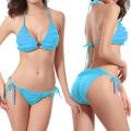 Bikini Set Padded Shirring Women Swimsuit. 
