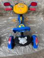 Minions Single Seat Tricycle with Front basket back Box and Lights Music. 