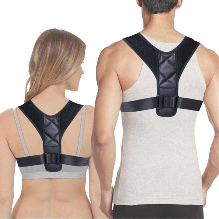 Posture Corrector Comfortable Upper Back Brace Belt 1 Piece Daraz.pk