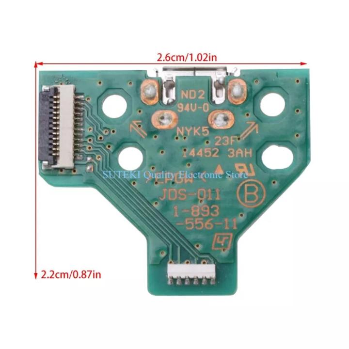 12-Pin USB Charging Port Socket Circuit Board JDS-011 For PS4 Controller High Quality