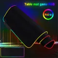 Imported RGB Gaming Mouse Pad with 14 RGB Spectrum Mode Large Extended soft led mousepad For Pro Gamers PC laptop Gaming Mousepad. 