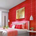 3D Brick Wall Sticker Wallpaper for Walls - PVC Textured PE Foam Self Adhesive 3D effect Wall Panel for Home Decoration - Peel & Stick Waterproof Wall Papers Sheets - 3D Brick Tiles for Living Room Bedroom Background Wall Decor (77x70cm) - Multi. 