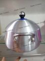 Cherry pot Crystal pot set silver(almunium) (pateli) (handi) cookware New style (16 cm) size 1 Sizes Avilable. 