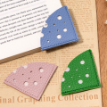 Solid Color Bookmark Practical Lightweight Unique Page Holder Anti-Curl Cute Book Corner Protector for Birthday Students. 
