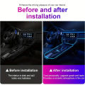 2 Meter Multi Colour RGB Neon Light For Car, With Usb Port, Decorative Autos, Seven Colour. 
