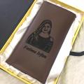 CUSTOMIZE LADIES WALLET NAME AND PICTURE ENGRAVE ON WALLET WITH BOX PACKING (PERFECT GIFT TO SEND YOUR FATHER , WIFE, SISTER, MOTHER, FIANCE OR ANY ONE). 