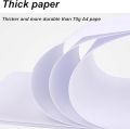 Copier Paper A5 Printing Paper Brilliant quality for label, invoice, Business works - Half size of A4 - Pack of 250 / 500 Paper Sheets. 