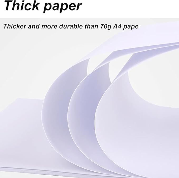 Copier Paper A5 Printing Paper Brilliant quality for label, invoice, Business works - Half size of A4 - Pack of 250 / 500 Paper Sheets