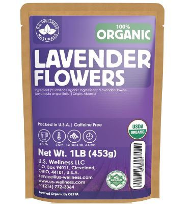 Lavender Tea 1LB (16Oz) 100% Certified Organic