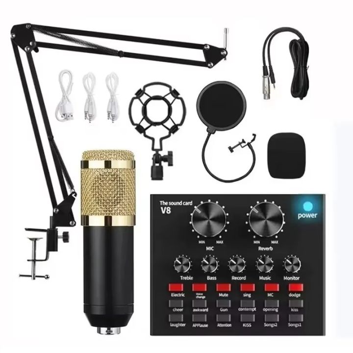 v8-bm-800-podcast-condenser-microphone-set-with-live-sound-card