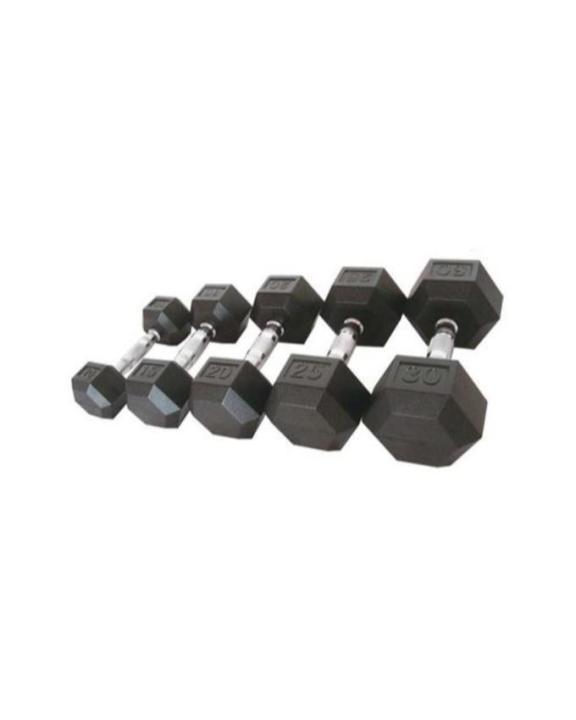 Dumbbell Rubber Set - 30KG