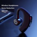 Timack® Newest air buds V9 Business Earphone 5.1 Bluetooth Wireless Headphones Ear Hook Hi-Fi Stereo Headset HandFree Sports Earbuds with Mic. 