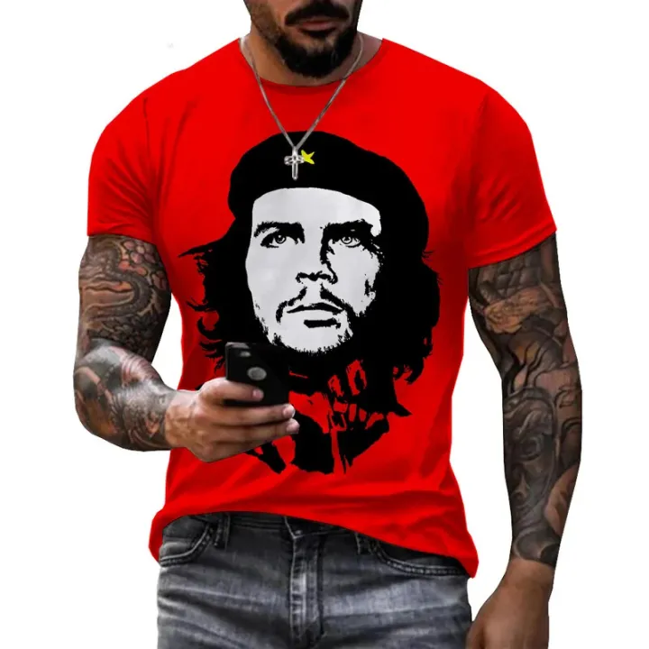 2025%20New%203D%20Che%20Guevara%20Graphic%20T%20Shirt%20For%20Men%20Clothing%20Harajuku%20Fashion%20T-Shirts%20Leisure%20O-neck%20Short%20Sleeve%20Pullover%20Summer%20Loose%20Tops%20-%20Image%206