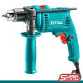 TOTAL Impact Drill Machine 680 Watts 13 mm - Variable Speed - Hammer Function - TG1061356. 