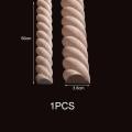 Wall Wood Carved Applique Molding Decoration Furniture Appliques Vintage Nautical unpainted for furniture decor corner joint. 