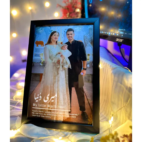 Custom 1 picture frame for some one Special
