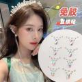 Elf Tear Diamond Eye Sticker Diamond Water Drop Christmas Photo Ins Face Decoration Fairy Makeup Eye Sticker Shining Rhinestone. 