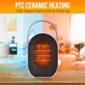 Portable Fan Heating  Electric Héater with 1200W/600W Heating Modes, Portable Heaters for Home Low Energy 3 Timing Settings, Tip-Over and Overheat Protection, Space Small Heaters for Room Bedroom Office. 