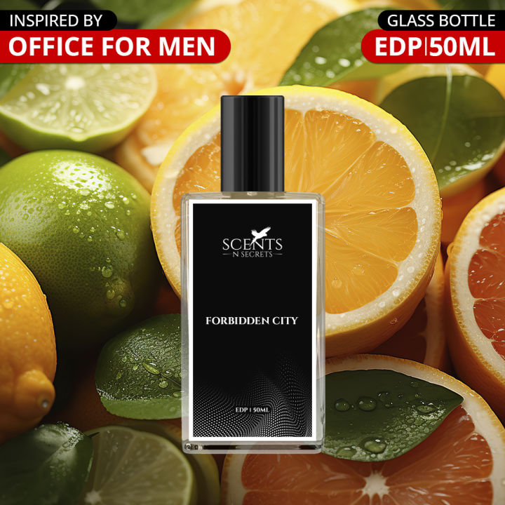 FORBIDDEN CITY - INSPIRED BY OFFICE FOR MEN | EDP (Spray Perfume) | SCENTS N SECRETS