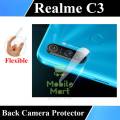 Realme C3 Back Camera Protector - 9H Gorilla Flexible Glass. 