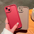 UCUC for Vivo Y28 4G Back Cover Solid Color Ladder Camera Soft Rubber Protection Phone Case. 