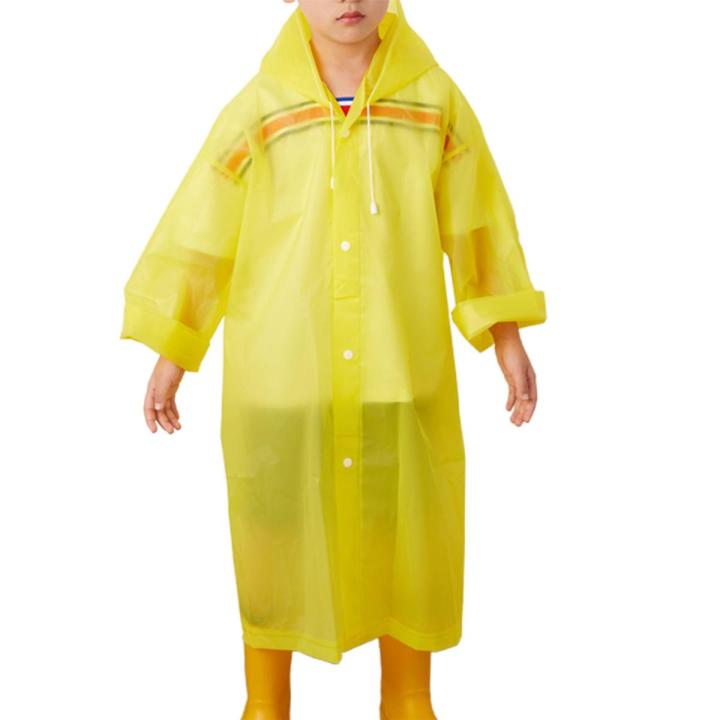 Rain Cape Anti-corrosion Rain Poncho With Button