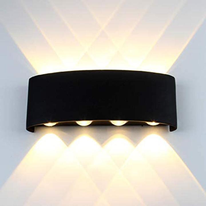 8 sided LED wall light , lamp waterproof garden light , wall lights