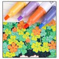 Sweet Journal 4PCS Shiny Pen Glitter Highlighters Planner Journaling Fluorescent Highlighter Sparkling Note-taking Highlighters Soft Color. 