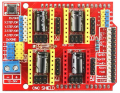 ARDUINO CNC SHIELD V3 ARDUINO CNC SHIELD V3 ENGRAVING MACHINE /3D PRINTER/A4988 DRIVER GRBL COMPATIBLE. 