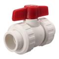 Red Tools DIY Rotary Knob Plastic PPR Stop Tap Valve for Water Pipe Hole Stop Water Mdpe 32mm. 