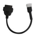 Nax-3c Motorcycle 6 Pin To Obd2 16 Pin Fault Diagnosis Adapter Cable For Benelli For Delphi Ecu. 