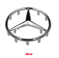 52mm 57mm Mercedes Benz Steering Wheel Center Star Emblem logo Monogram for C200 E200 C180 W204 W203 W211 W221 W222 W212 W213 W205. 