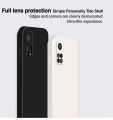 Lenuo Luxury Square Liquid Silicone Phone Case For Xiaomi Mi 10T Pro / 10T 5G Thin Soft Back Cover Candy Casing. 