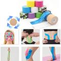Kinesiology Tape Athletic Recovery Elastic Tape Elbow Knee pad Muscle Pain Relief Support for Gym Fitness Bandage Chest patch. 