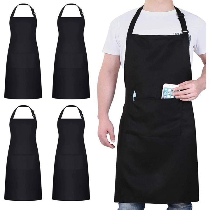 Professional Black  Aprons | 32x28 Inch  Black cloth