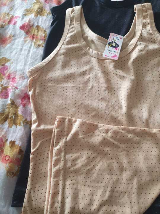 pack%20of%202%20ladies%20vest%20undergarment%20pure%20cotton%20women's%20vest%20stretchable%20shameez%20tank%20tops%20shape%20-%20Image%202