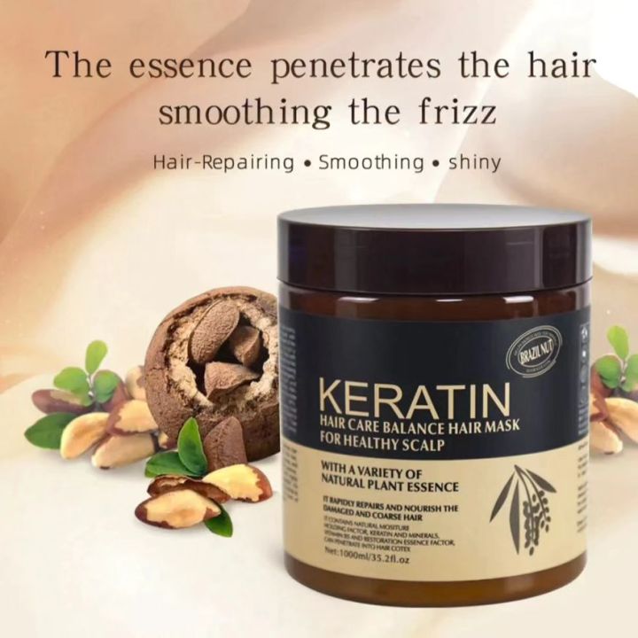 Keratin Hair Mask Treatment : Restore, Strengthen, and Revitalize for Silky Smoothness-500 ml