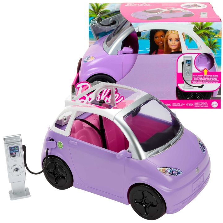 Barbie%20Car%20Electric%20Vehicle%20With%20Charging%20Station%20-%20Image%202