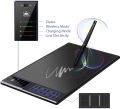 Huion Inspiroy WH1409 V2 Wireless Graphics Tablet Battery-free Pen with Tilt Function 8192 Levels of Pen Pressure, 12 Express Keys,  Ideal for Work from Home & Remote Learning. 