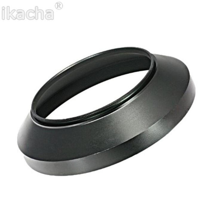 【Mary DAI Store】52 55 58 62 67 72 77 82mm Black Camera Lens Hood Wide Angle Screw In Mount Lens Hood Canon Nikon Sony Pentax