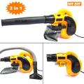 INDUSTRIAL  Blower 2in1 - Vacuum Cleaner And Aspirator Blower - 1800W Variable Speed and 100% Copper Motor Winding With Free Nitrile Rubber Gloves. 