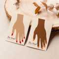 🌸 Girl Pattern Bracelet Card | Cute & Trendy Bracelet Display 🌸. 