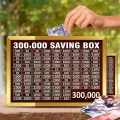 Big Goal 15 Lac Savings Challenge I Save 1.5 Million Rupees Easily I Financial Budget Planner Tracker Box I Saving Box I Saving Money Box I Saving Box For Money I Money Saving Box I Money Box I Saving Money Box With Lock I Mister Traders 15 Lac Saving Box. 